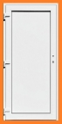 Levné vchodové dveře WDS Plné - Skladem